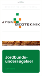 Mobile Screenshot of jyskgeoteknik.dk